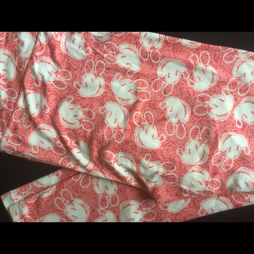 Lularoe OS Micky Mouse Leggings